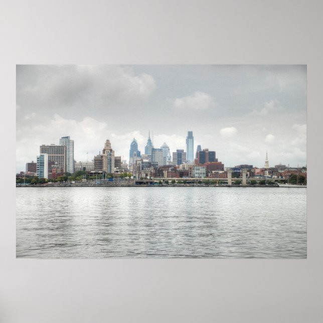 Poster Skyline Philly 2 (Devant)