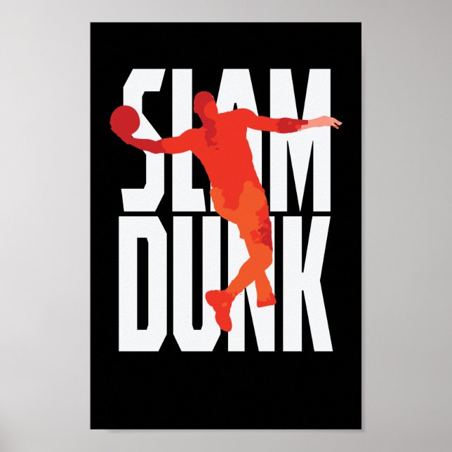 Poster Slam Dunk Basketball (Devant)