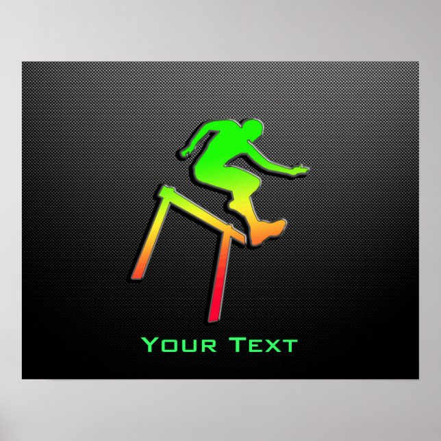 Poster Sleek Hurdler (Devant)