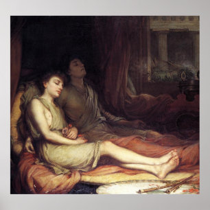 Poster SLeEP AnD HiS HaLF-BRoTHER DeATH, par J Waterhouse
