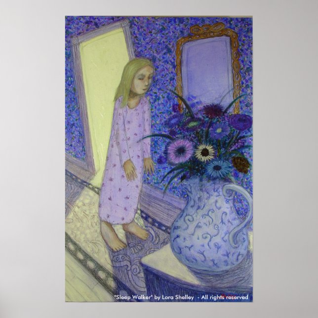 Poster Sleep Walker - par Lora Shelley (Devant)