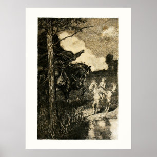 Poster Sleepy Hollow : Un Horseman de grandes dimensions