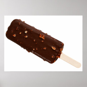 Poster SlipperyJoe's Ice Cream Bar délicieux chocolat co