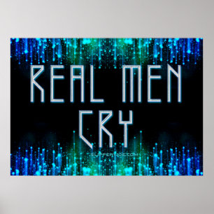 Poster SlipperyLes vrais hommes de Joe pleurent larmes no