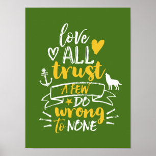 Poster Slogan inspiré de la vie d'affiche de citation de