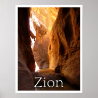 Slot Canyon, Parc national de Sion, Utah