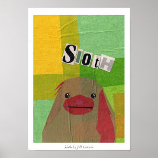 Poster Sloth par Jill Connor