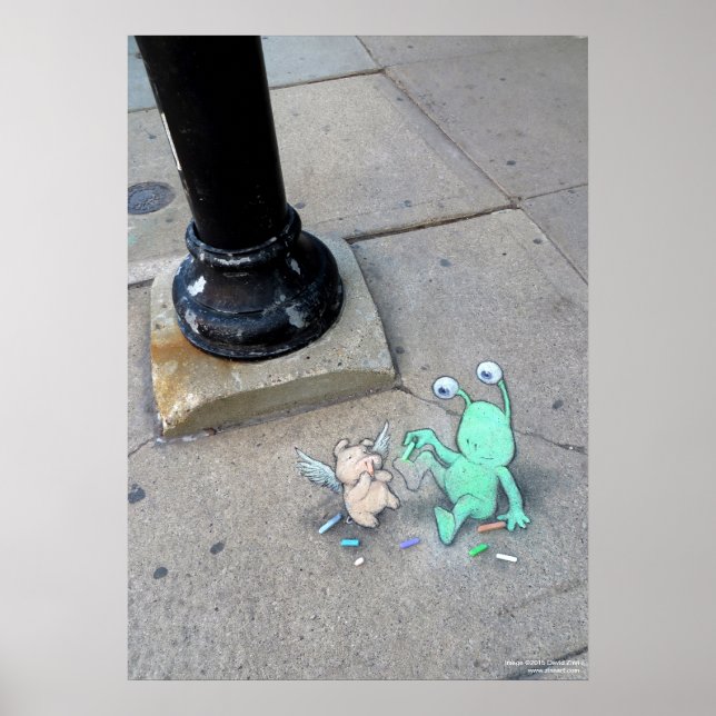 Poster Sluggo Se Dessine (Devant)