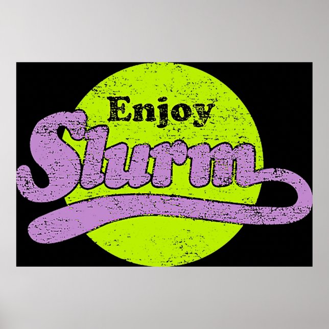 Poster Slurm TShirt (Devant)