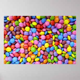 Poster Smarites - chocolat bonbon arrière - plan