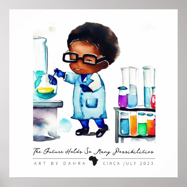 Poster Smart Black Kid (Devant)