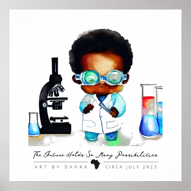 Poster Smart Black Kid (Devant)