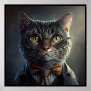 Poster Smart Cat