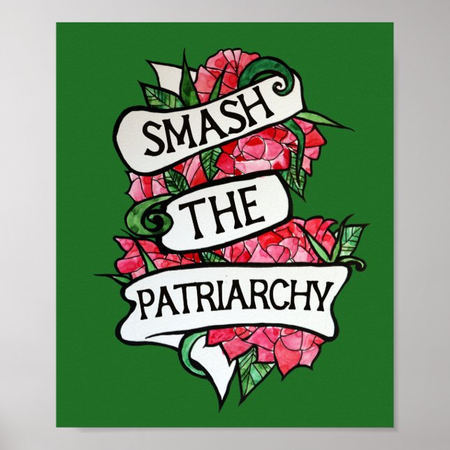 Poster Smash le patriarcat (Devant)