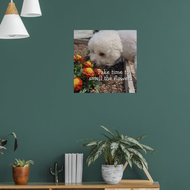 Poster Smell the Flowers  (Salon 1)