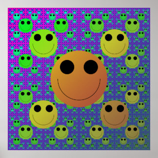 Poster Smile Fractal