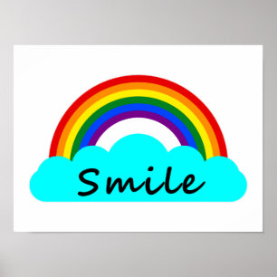 Poster Smile - LGBT Rainbow