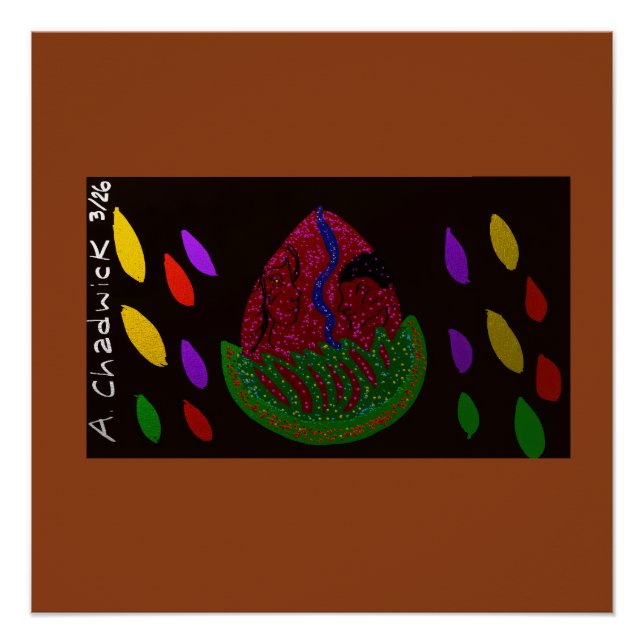 Poster Smile More on Easter Day (Devant)