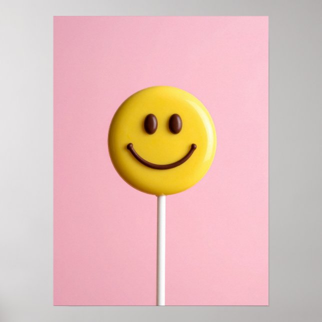 Poster smiley face (Devant)