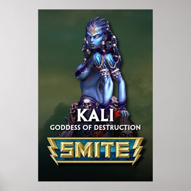 Poster SMITE : Kali, déesse de la destruction (Devant)