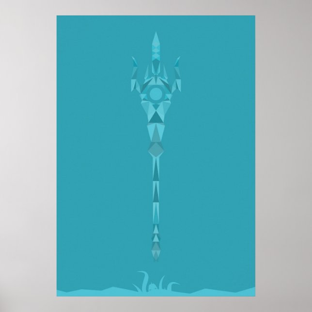 Poster SMITE - Poséidon - Dieu des Océans (Devant)