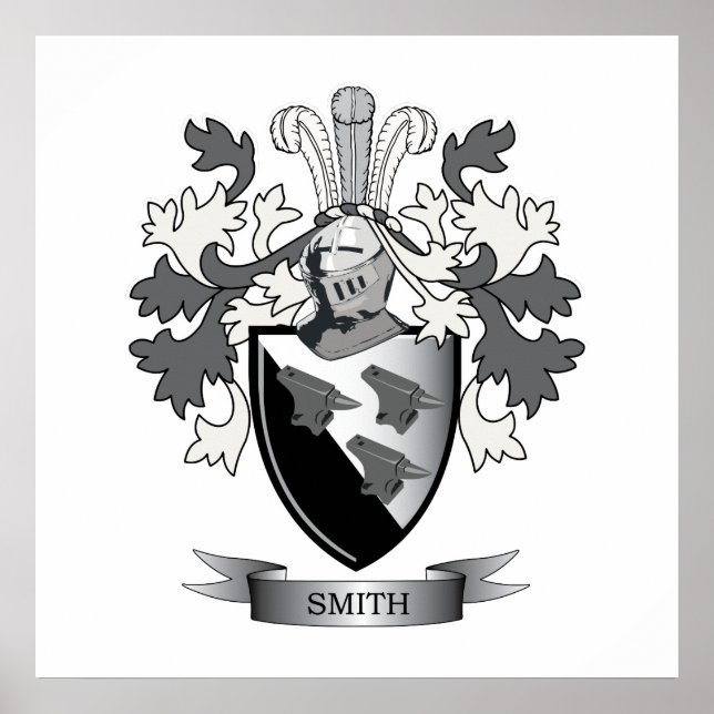 Poster Smith Family Crest (Devant)