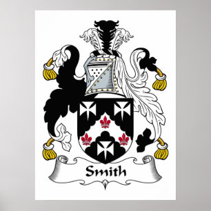Poster Smith Family Crest
