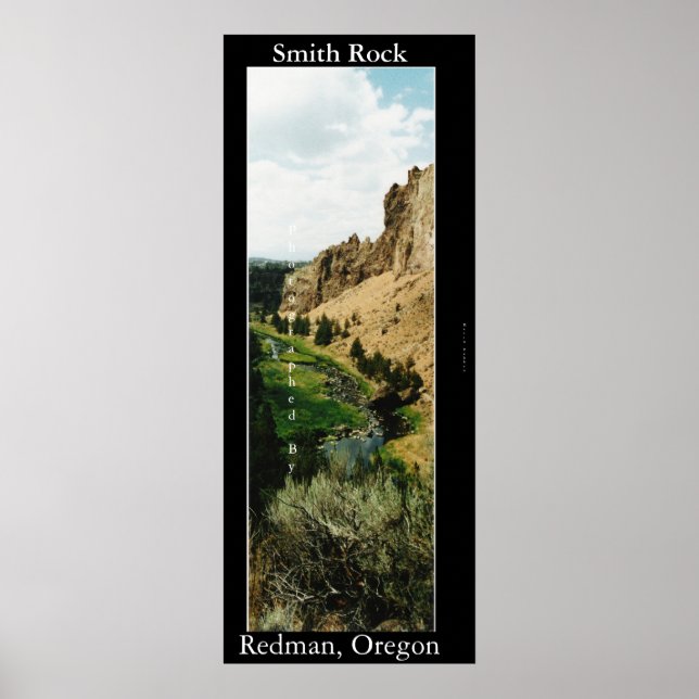 Poster Smith Rock (Devant)