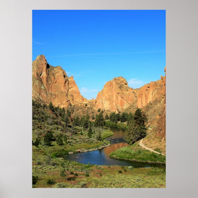Poster Smith Rock State Park (Devant)
