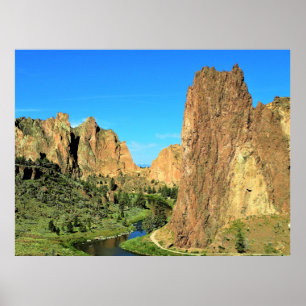Poster Smith Rock State Park, Oregon