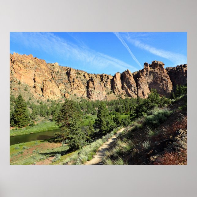 Poster Smith Rock State Park, Oregon (Devant)