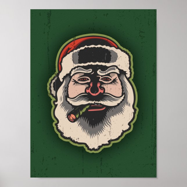 Poster Smokin' Père Noël III (Devant)