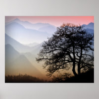 Smoky Mountain Sunset from the Blue Ridge Parkway