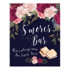 Smores Barre signe marine floral mariage