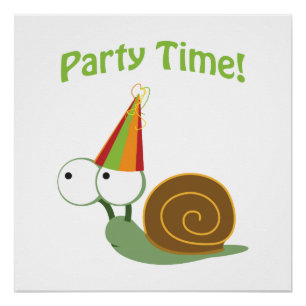 Poster Snail de fin de partie