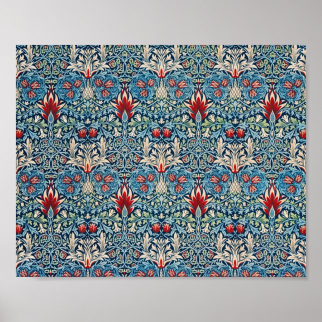 Poster Snakeshead, William Morris (Devant)