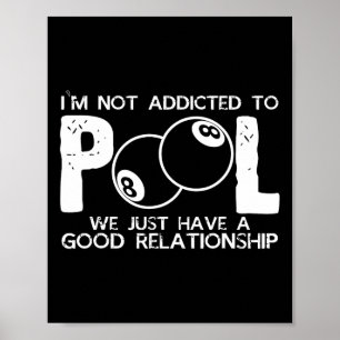 Poster Snooker Billard Table Shot Cue Stick Rack