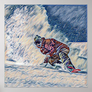 Poster Snowboard