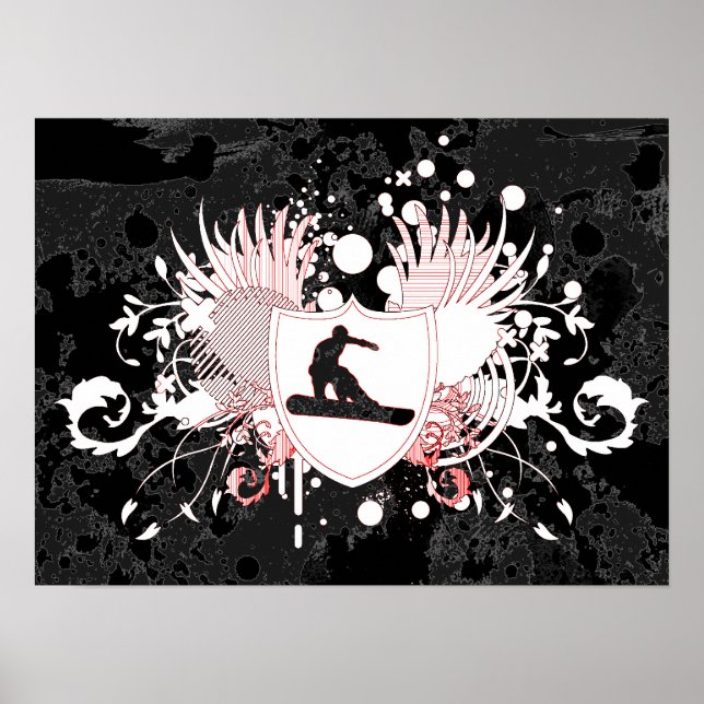 Poster snowboard hi-fi (Devant)