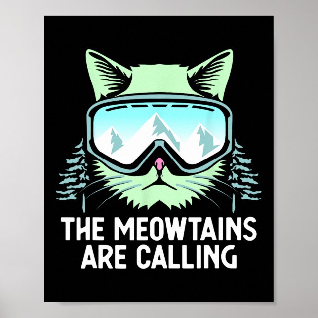 Poster Snowboard Ski Art Pour Hommes Femmes Hiver S (Devant)