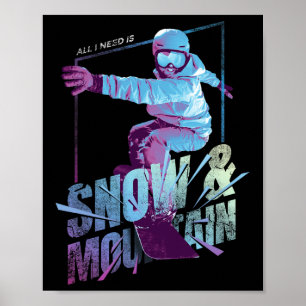 Poster Snowboard Snowboard