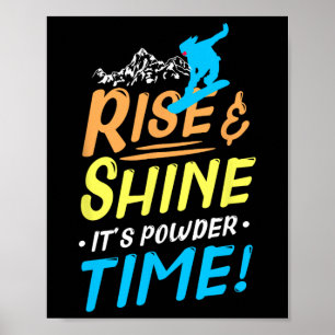 Poster Snowboard Snowboard Snowboard Snowboardeur Gif