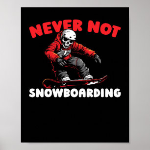 Poster Snowboard - Sports d'hiver Snowboard