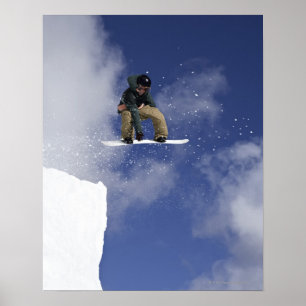 Poster Snowboardeur 2