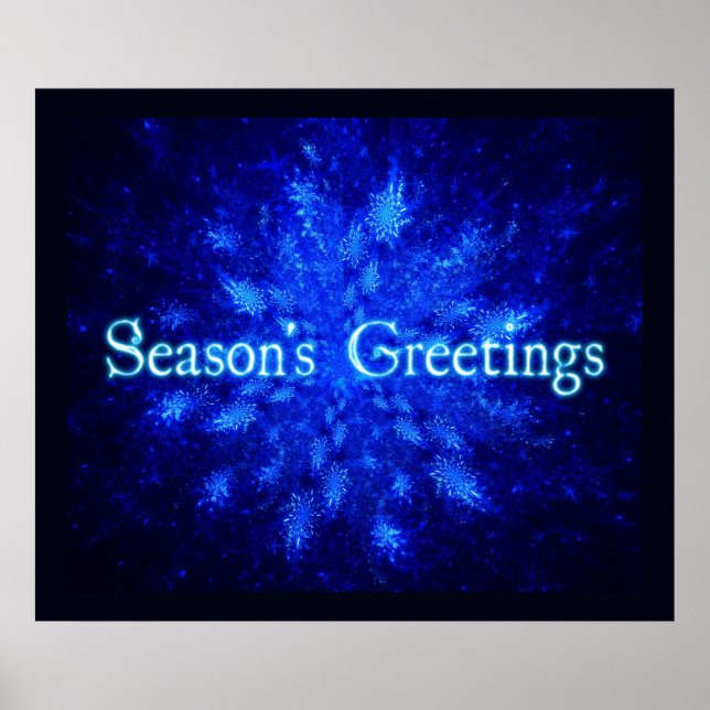 Poster Snowburst (Devant)