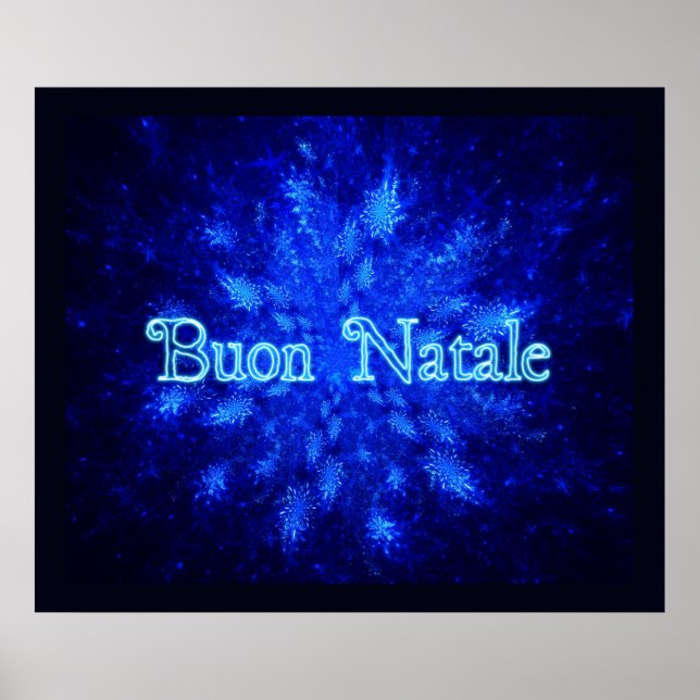 Poster Snowburst (Devant)