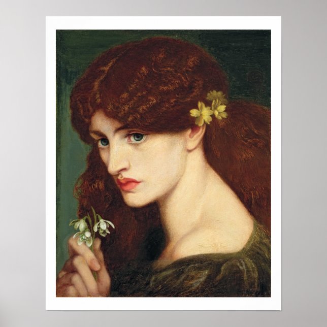 Poster Snowdrops, 1873 (huile sur toile) (Devant)