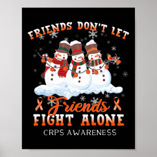 Poster Snowman ne laisse pas les amis combattre seuls CRP