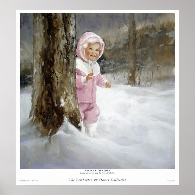 Poster Snowy Adventure (Devant)