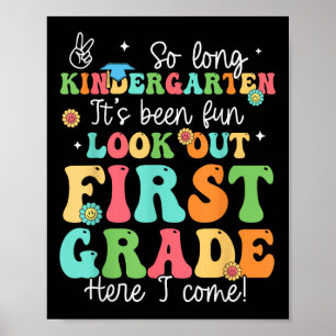 Poster So Long Kindergarten Graduate 1ère année ici I Com